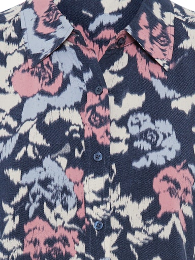 Olsen long sleeve print blouse 12002151