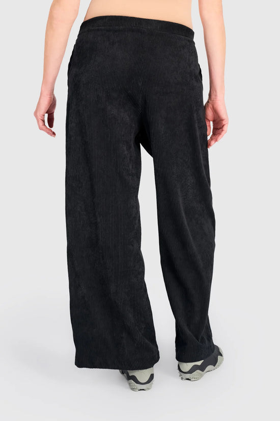 Alembika Black Cord Easy Lantern Trousers