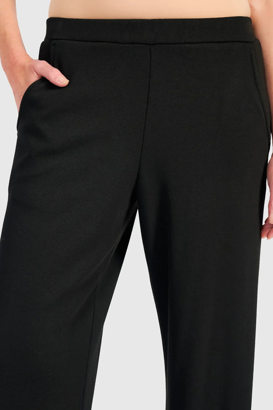 Alembika Black Smoothing Straight Trousers