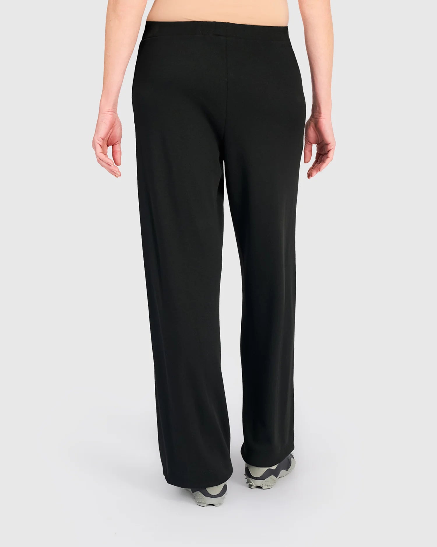 Alembika Black Smoothing Straight Trousers