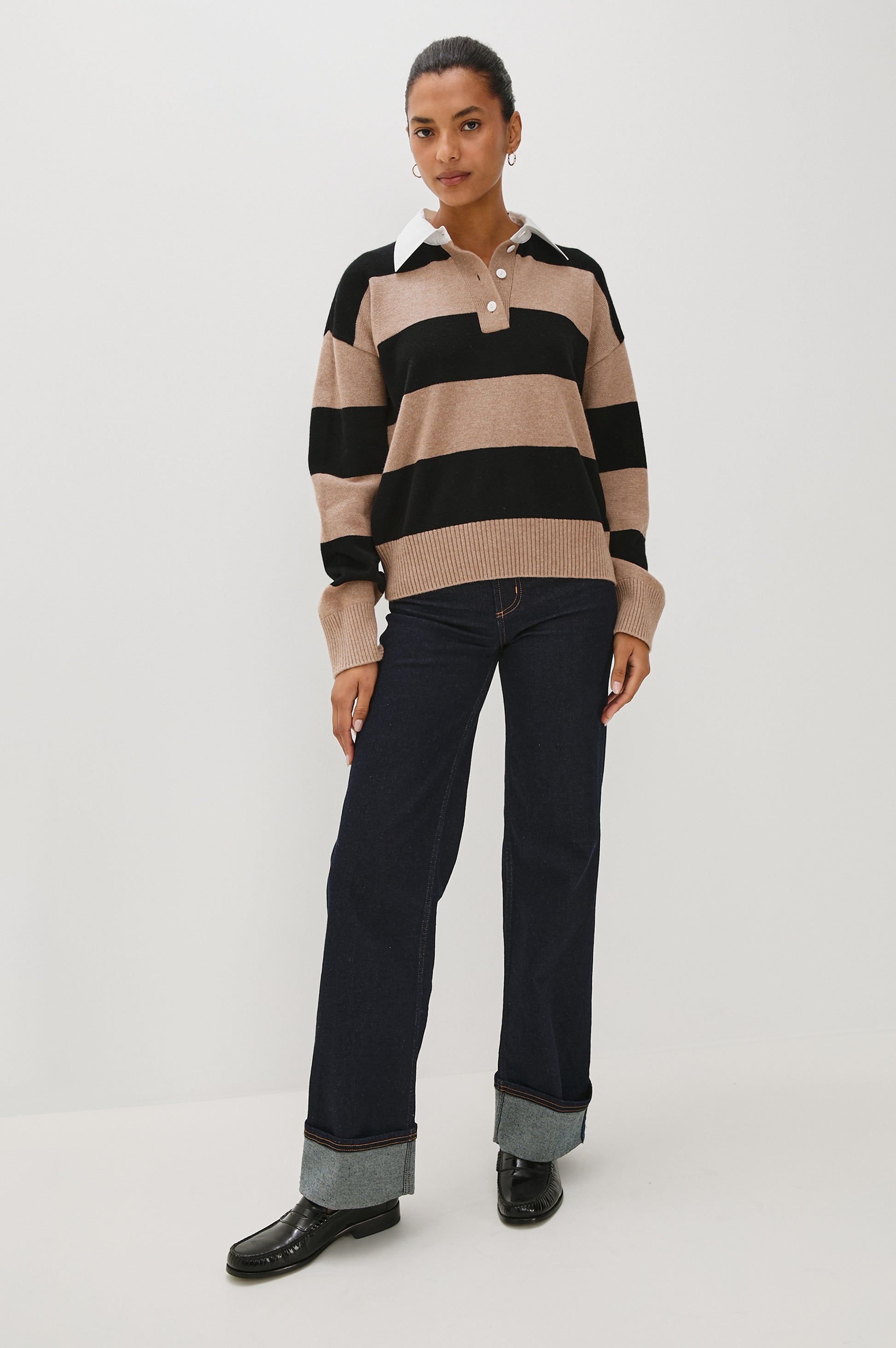 Rails bold stripe polo Paxton