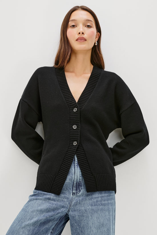 Rails v neck cardigan Philippa