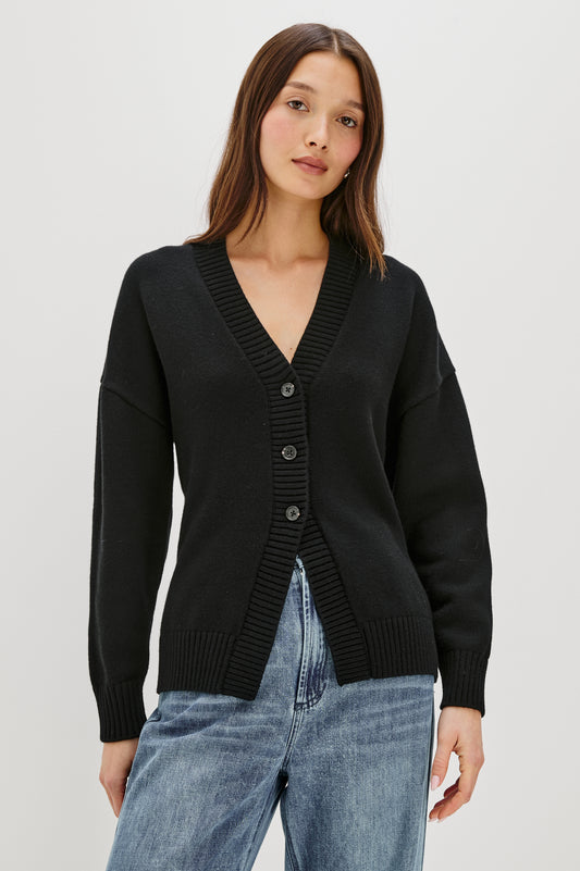 Rails v neck cardigan Philippa