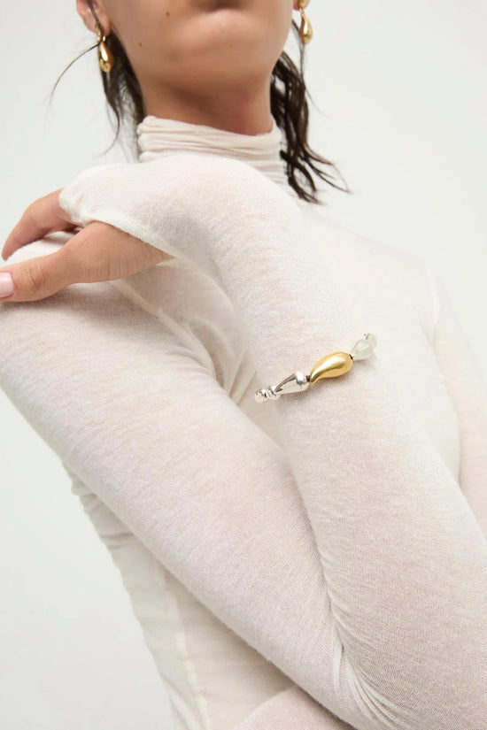 Uno de 50 Silver Bracelet with Linked Drops