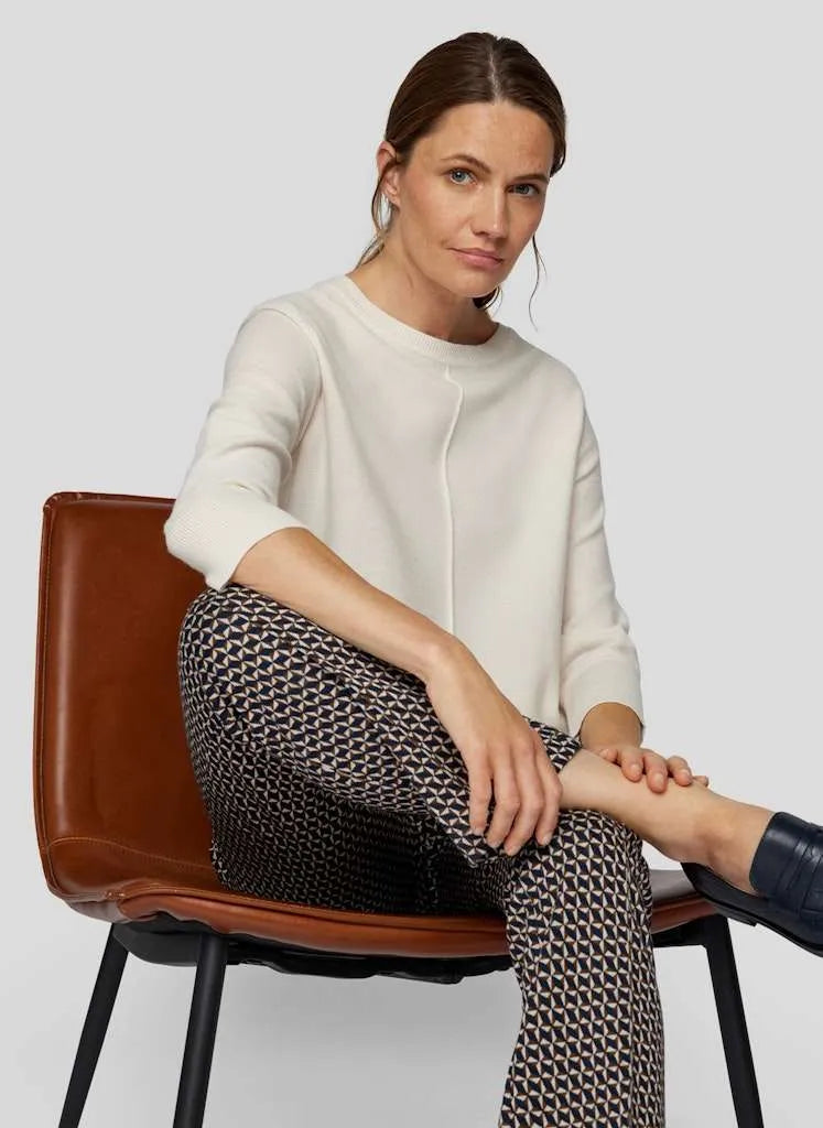 Rabe vanilla fine knit sweater 53 113605