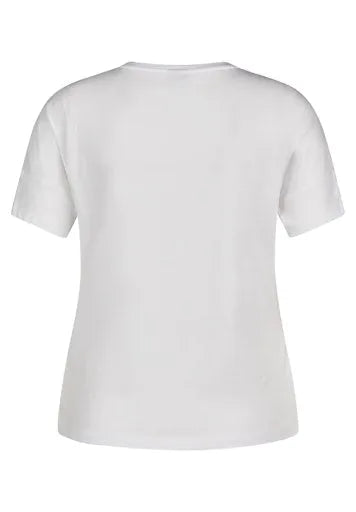 Rabe palm print and rhinestones t-shirt 54 224302