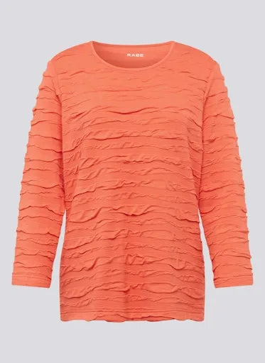 Rabe embossed pattern t-shirt 54 114300