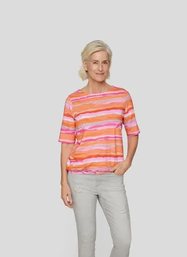 Rabe wavy stripe t-shirt 54 114358
