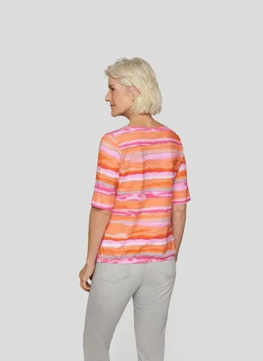 Rabe wavy stripe t-shirt 54 114358