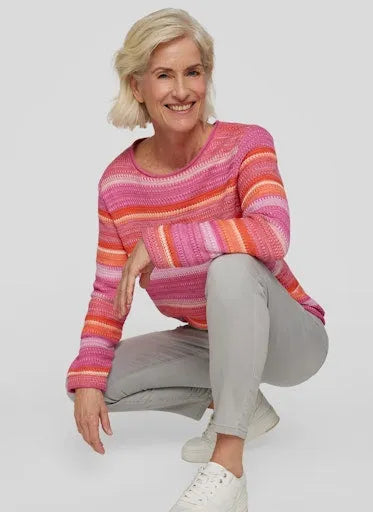 Rabe multi stripe sweater 54 114603