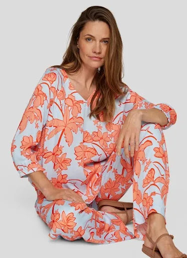 Rabe loose fit print top 54 224100