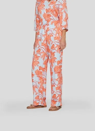 Rabe slim leg print trousers 54 224154