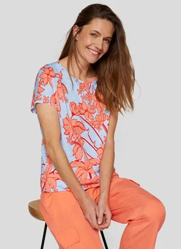 Rabe floral print t-shirt 54 224350