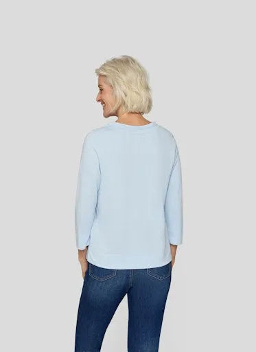 Rabe 3/4 sleeve drawstring t-shirt 54 213302