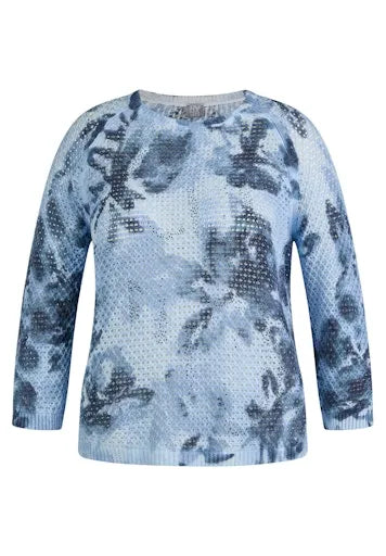 Rabe mesh knit sweater 54 213600