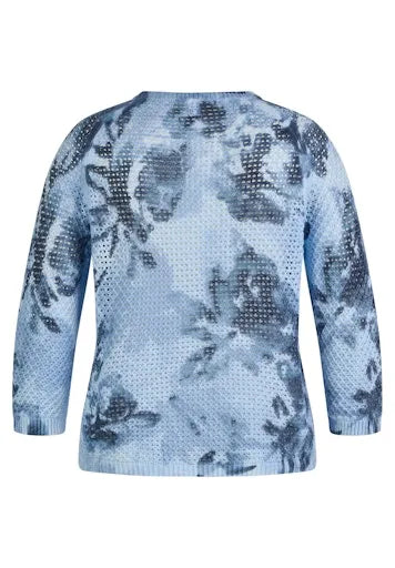 Rabe mesh knit sweater 54 213600