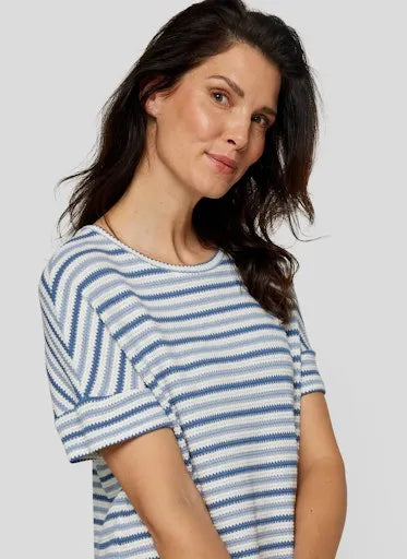 Rabe short sleeve knitted top 54 213352