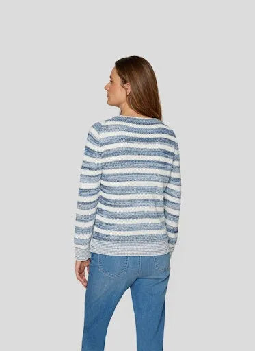 Rabe loose knot stripe sweater 54 113602