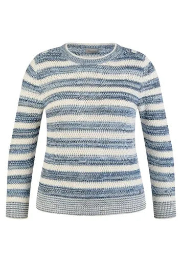 Rabe loose knot stripe sweater 54 113602