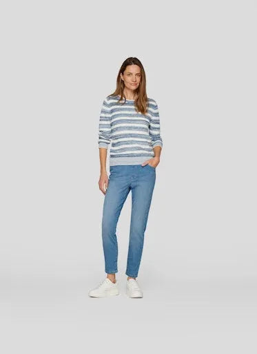 Rabe loose knot stripe sweater 54 113602