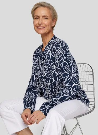 Rabe floral patterned jacket 54