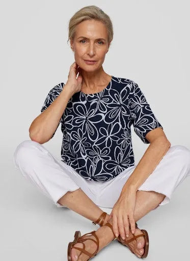 Rabe floral patterned top 54 123359