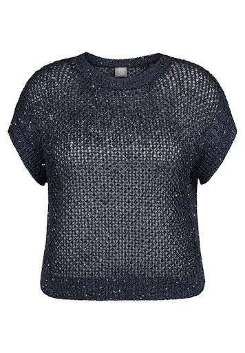 Rabe loose knit sequin sweater 54 223604