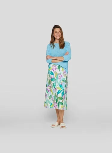 Rabe floral print skirt