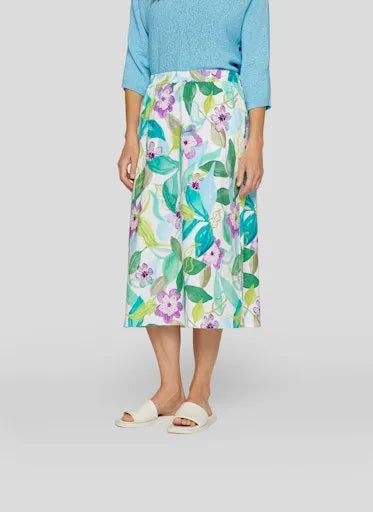 Rabe floral print skirt