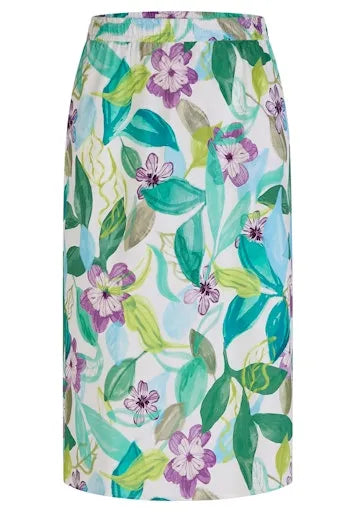 Rabe floral print skirt