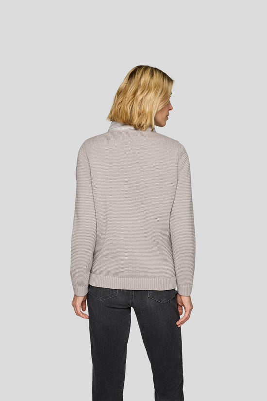 Rabe knit sleeve padded jacket 55-121526