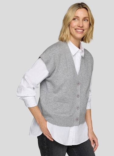 Rabe cap sleeve waistcoat 55-221572