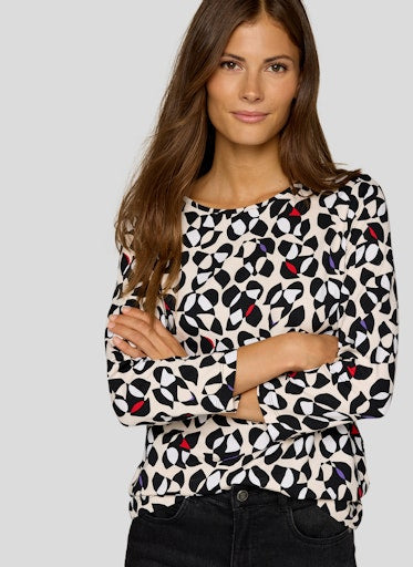 Rabe print t-shirt 55-113358
