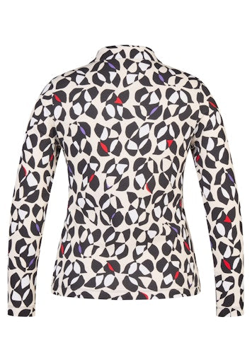 Rabe 1/4 zip polo top 55-113359