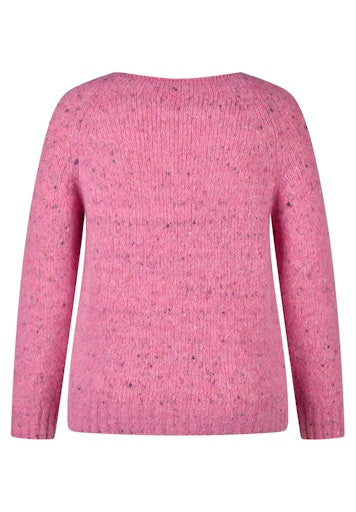 Rabe Soft Pink Alpaca Blend Sweater in a Relaxed Fit 55-222616