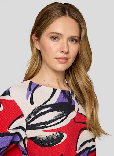 Rabe large floral print top 55-213358