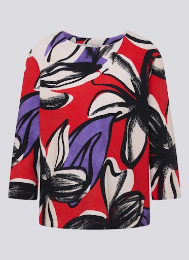 Rabe large floral print top 55-213358