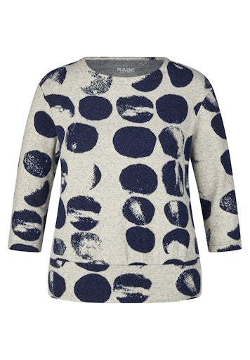 Rabe circle print sweater 55-114360
