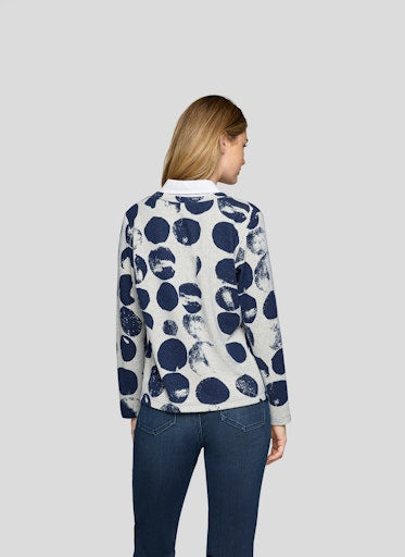 Rabe sweater with undershirt 55-114366