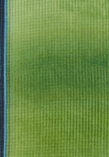 Rabe Green & Blue Large Square Scarf with “Spirit of Your Soul” Design 55-223941