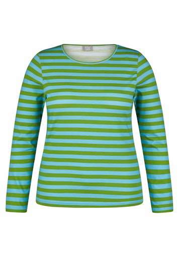 Rabe Fern Striped Crew Neck Cotton T-shirt 55-123350