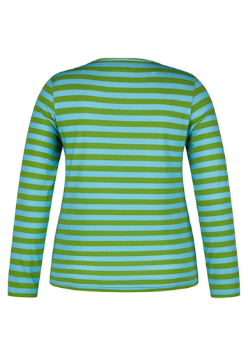 Rabe Fern Striped Crew Neck Cotton T-shirt 55-123350
