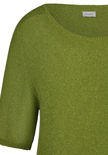 Rabe sparkle short sleeve sweater 55-111606