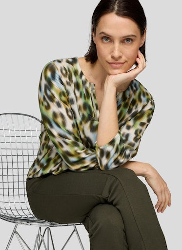 Rabe long sleeve print blouse 55-211103