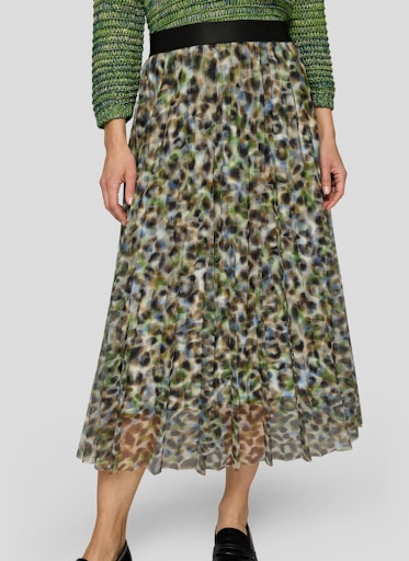 Rabe mesh pleated skirt 55-211140