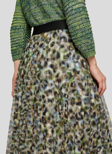 Rabe mesh pleated skirt 55-211140