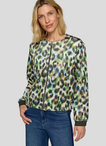 Rabe zip sequin jacket 55-211220