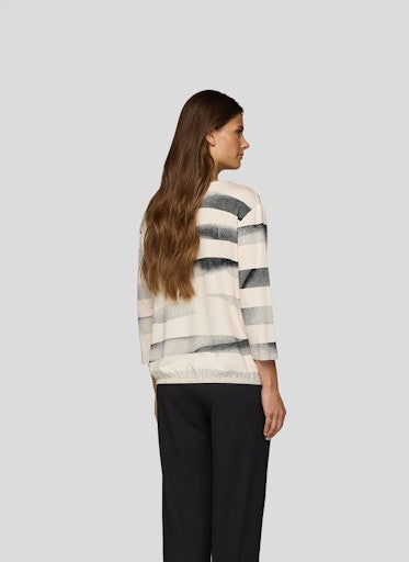 Rabe 3/4 sleeve print top 55-213352