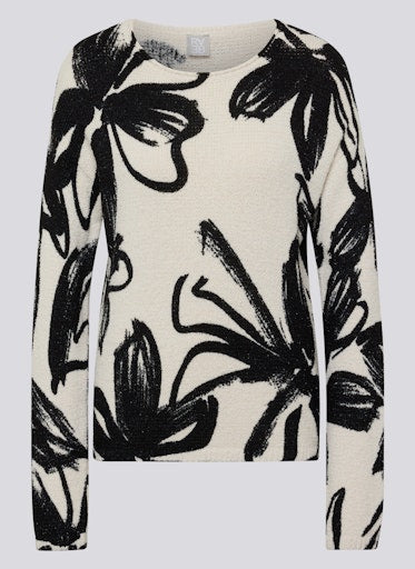 Rabe floral print sweater 55-213600