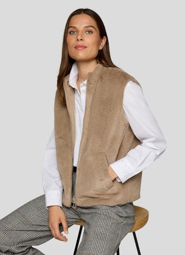 Rabe faux fur gilet 55-221872